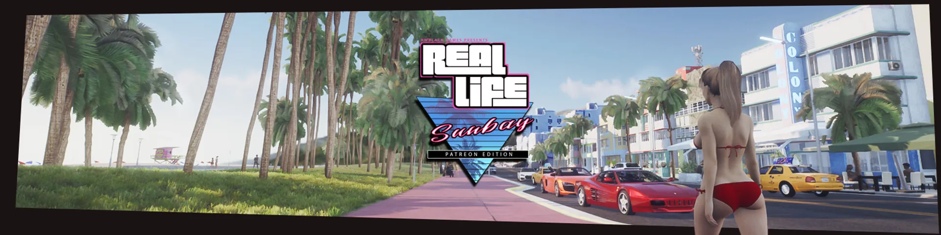 Real Life Sunbay cover 1.9.5 Beta – Unreal Engine adult game by Tom free download