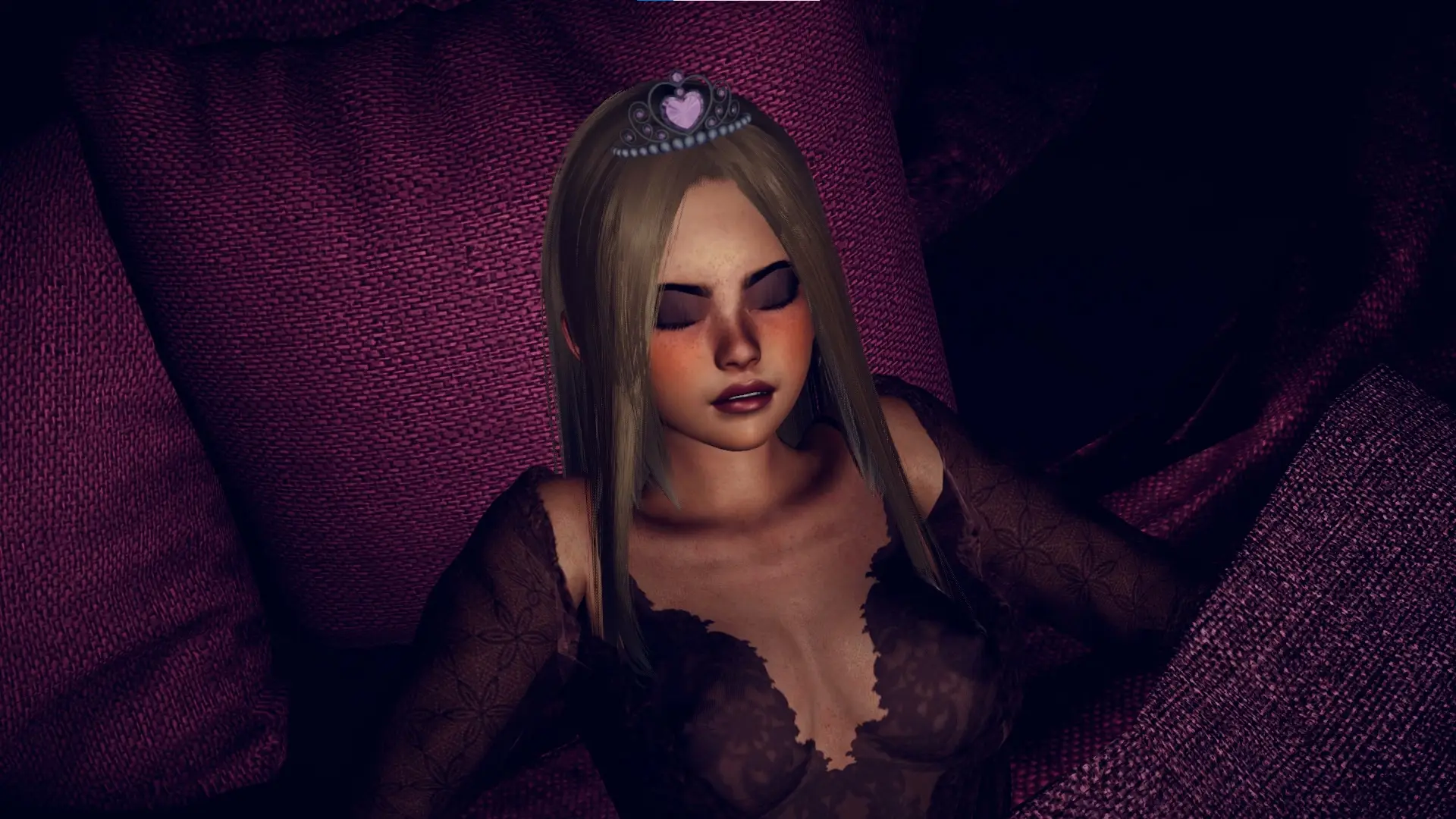 Princess in the Tower gameplay screenshot 2 (RPGM adult game) by X-Dew – free download