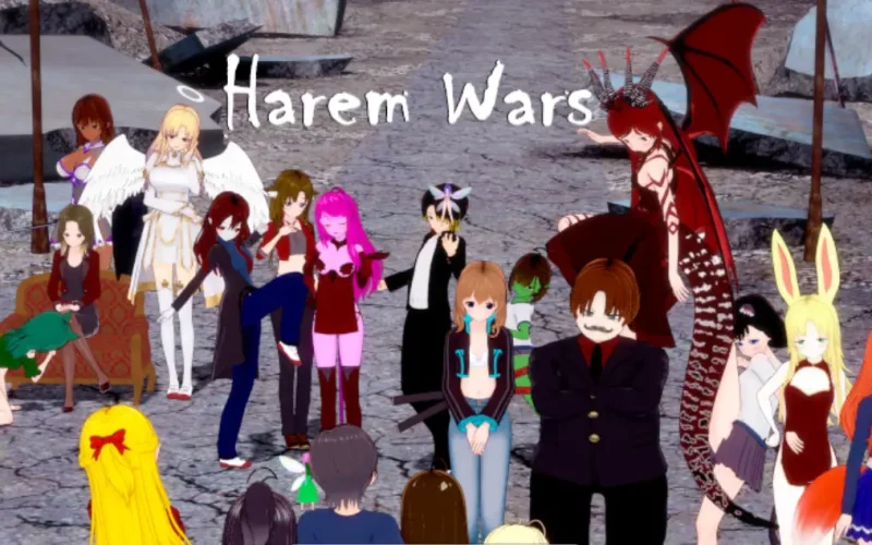 Harem Wars cover Chapter 2.3 – RPGM adult game by Lightrunner F95zone free download