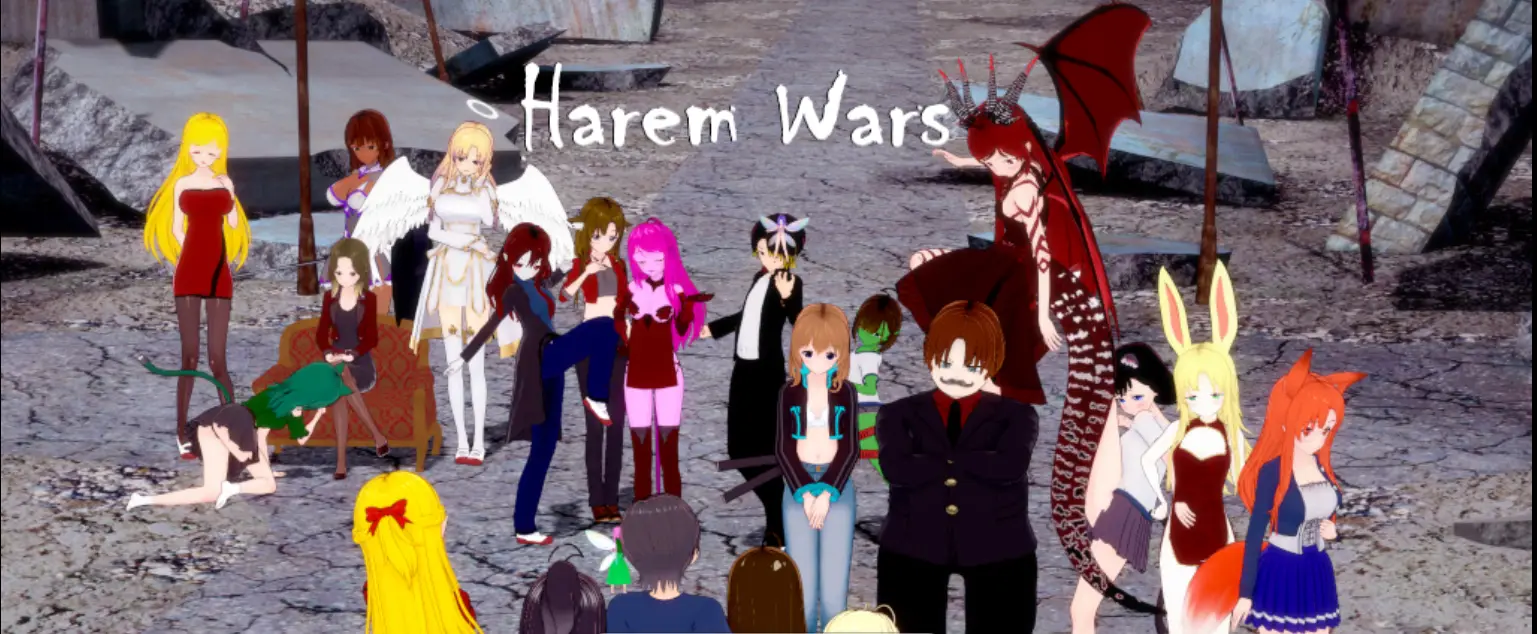 Harem Wars cover Chapter 2.3 – RPGM adult game by Lightrunner F95zone free download