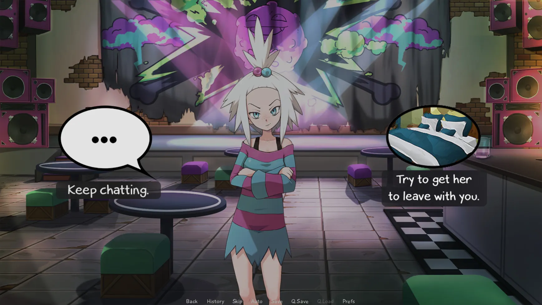 Unova Nights gameplay screenshot 3 (Ren'Py adult game) by VNAnon – free download