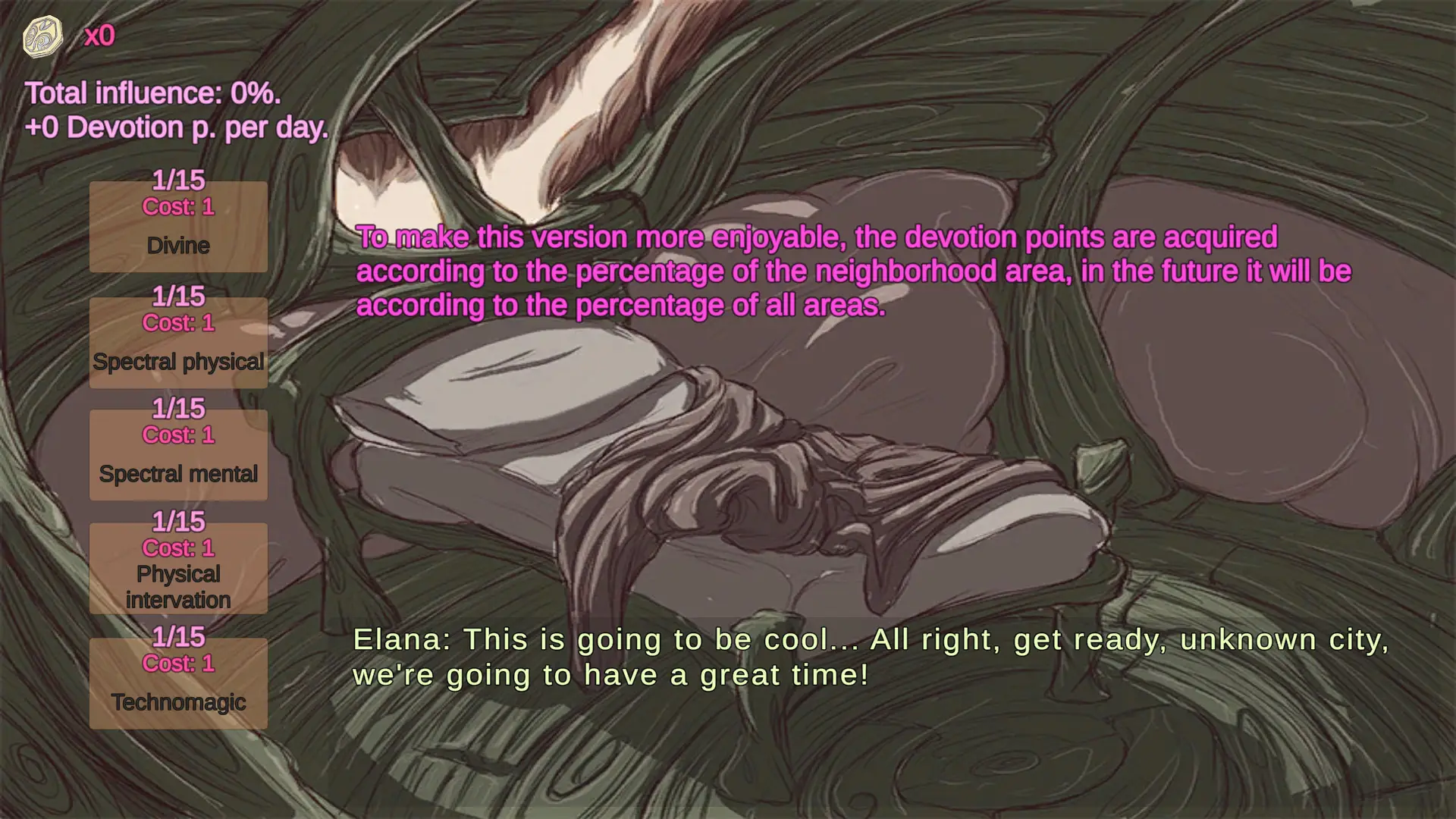 City of Elana gameplay screenshot 6 (Unity adult game) by Knot Games – free download