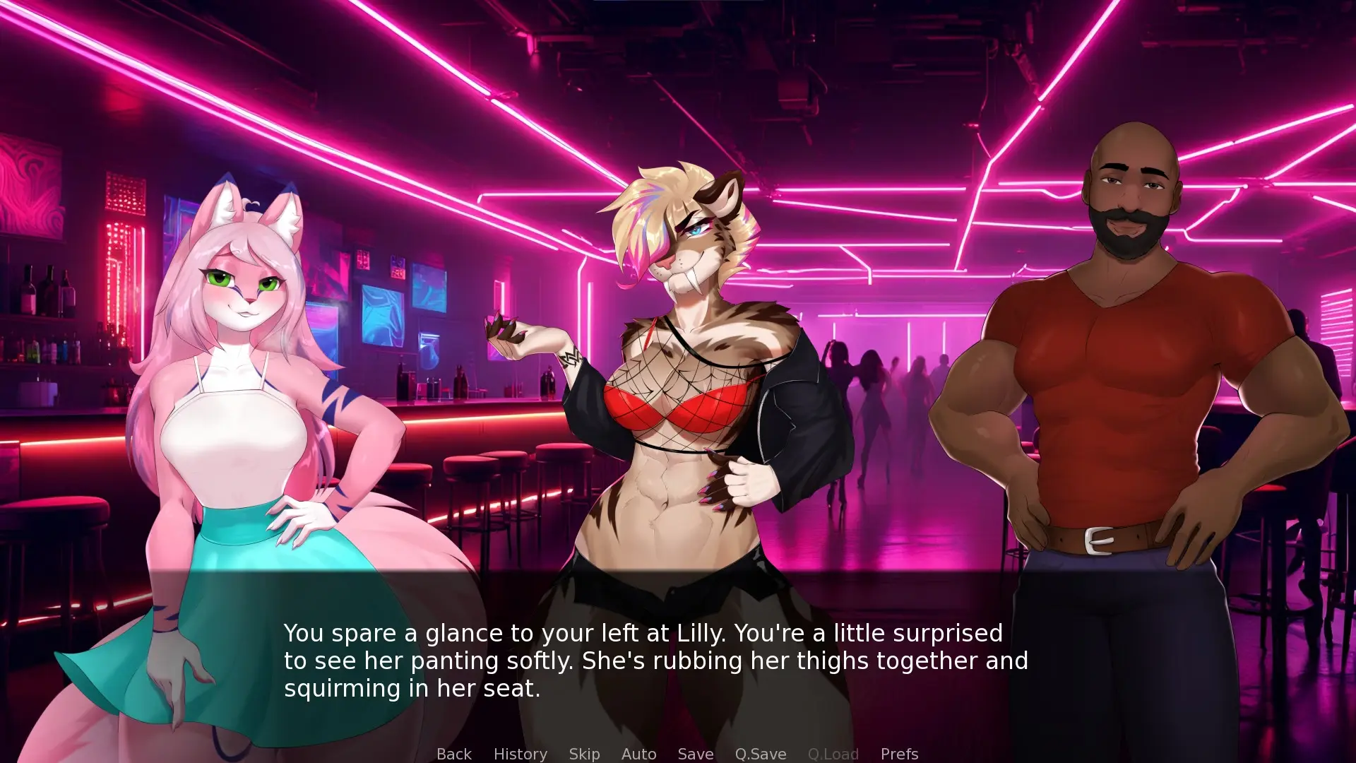 Broken Sky gameplay screenshot 5 (Ren'Py adult game) by Wistala – free download