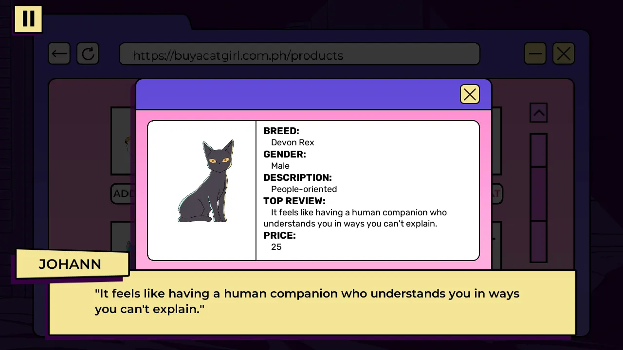 Catmorphosis gameplay screenshot 3 (Others adult game) by KatWhorm Games – free download