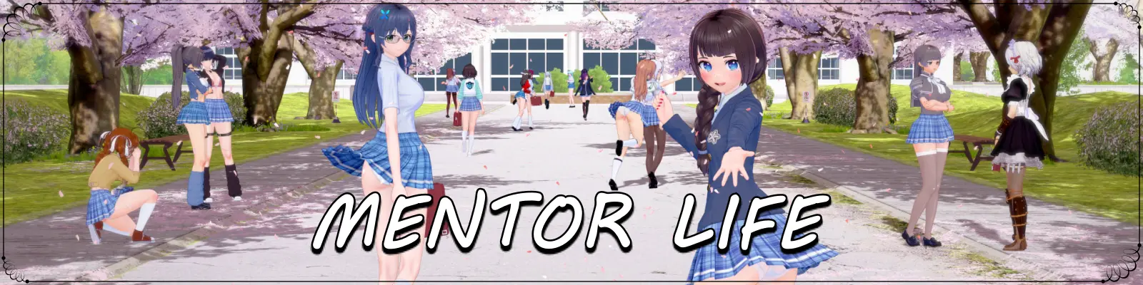 Mentor Life cover 0.4 Remake – Ren'Py adult game by BRdsky free download