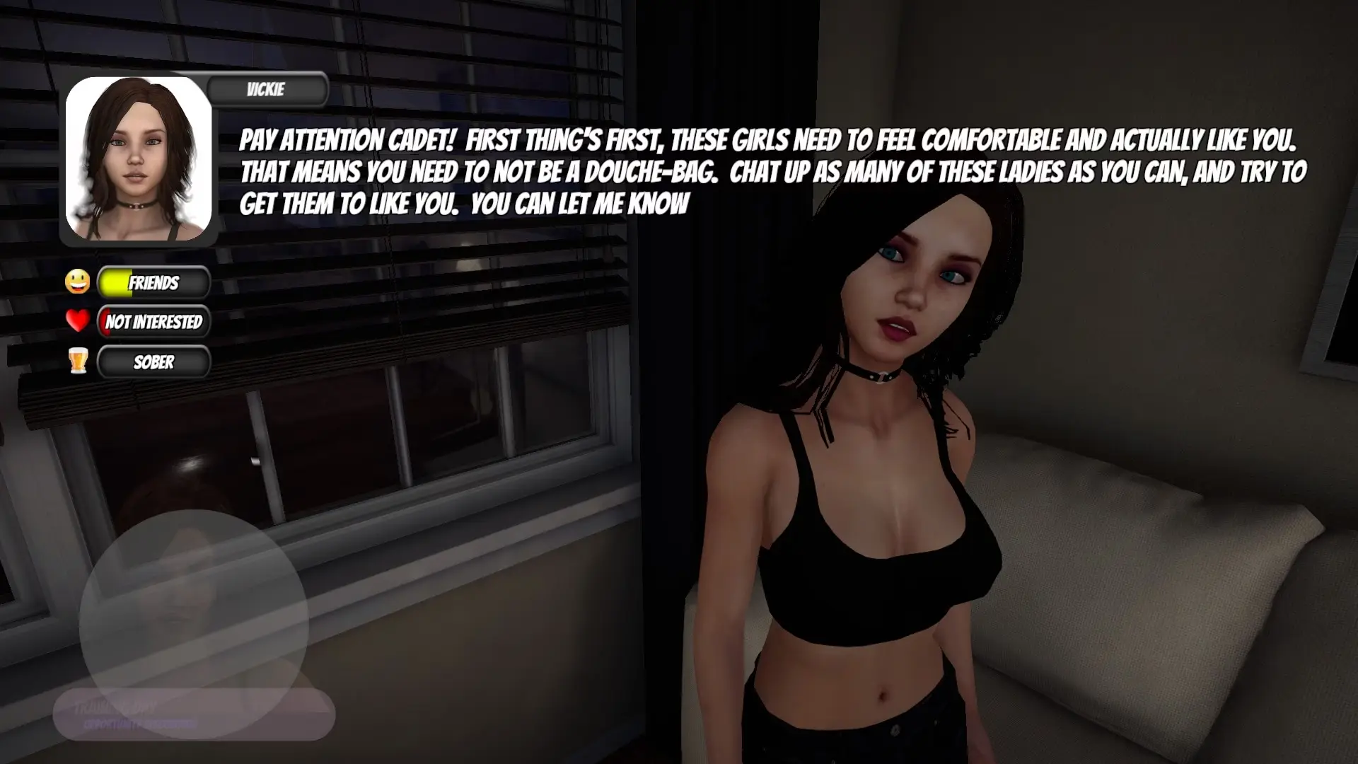 House Party gameplay screenshot 10 (Unity adult game) by Eek! Games – free download