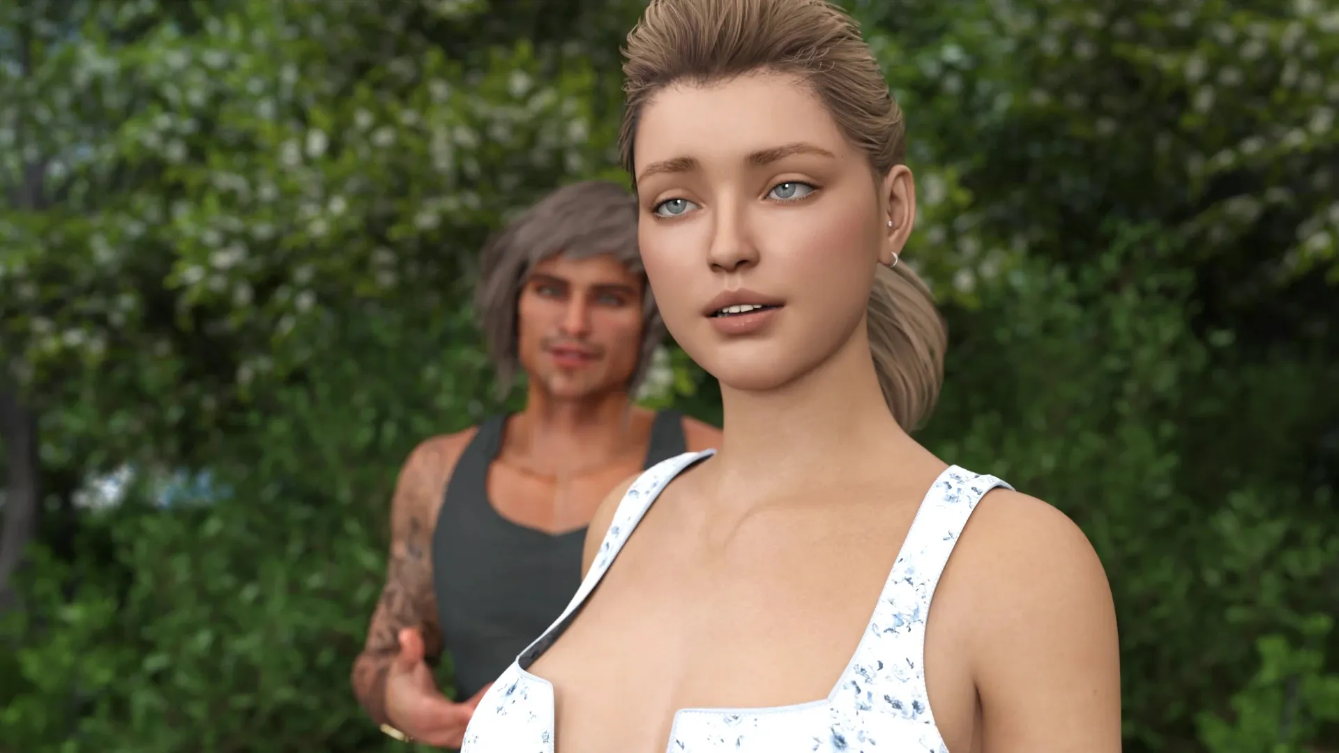 Fairwood Retreat 87 gameplay screenshot 4 (Ren'Py adult game) by Sakura Blossom Games – free download