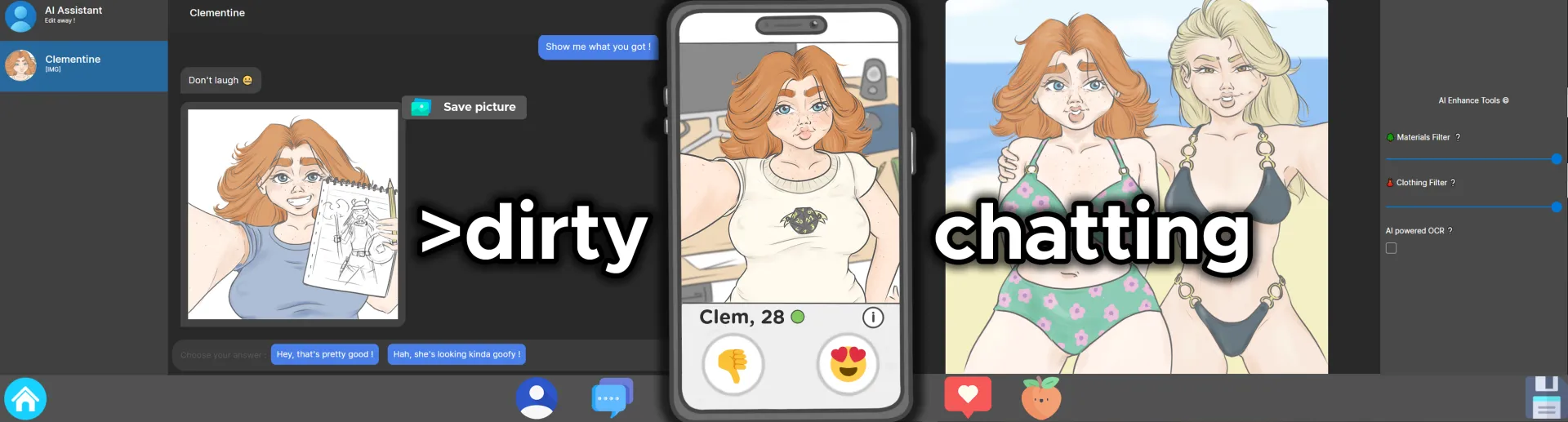 Dirty Chatting cover 0.18 – Others adult game by Mimir Games free download