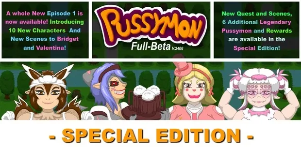 Pussymon gameplay screenshot 5 (Flash adult game) by SP3KTR3 – free download