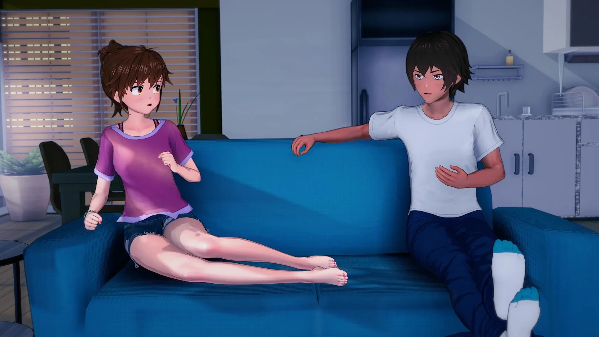 Love and Evil Things gameplay screenshot 3 (Ren'Py adult game) by Petals – free download
