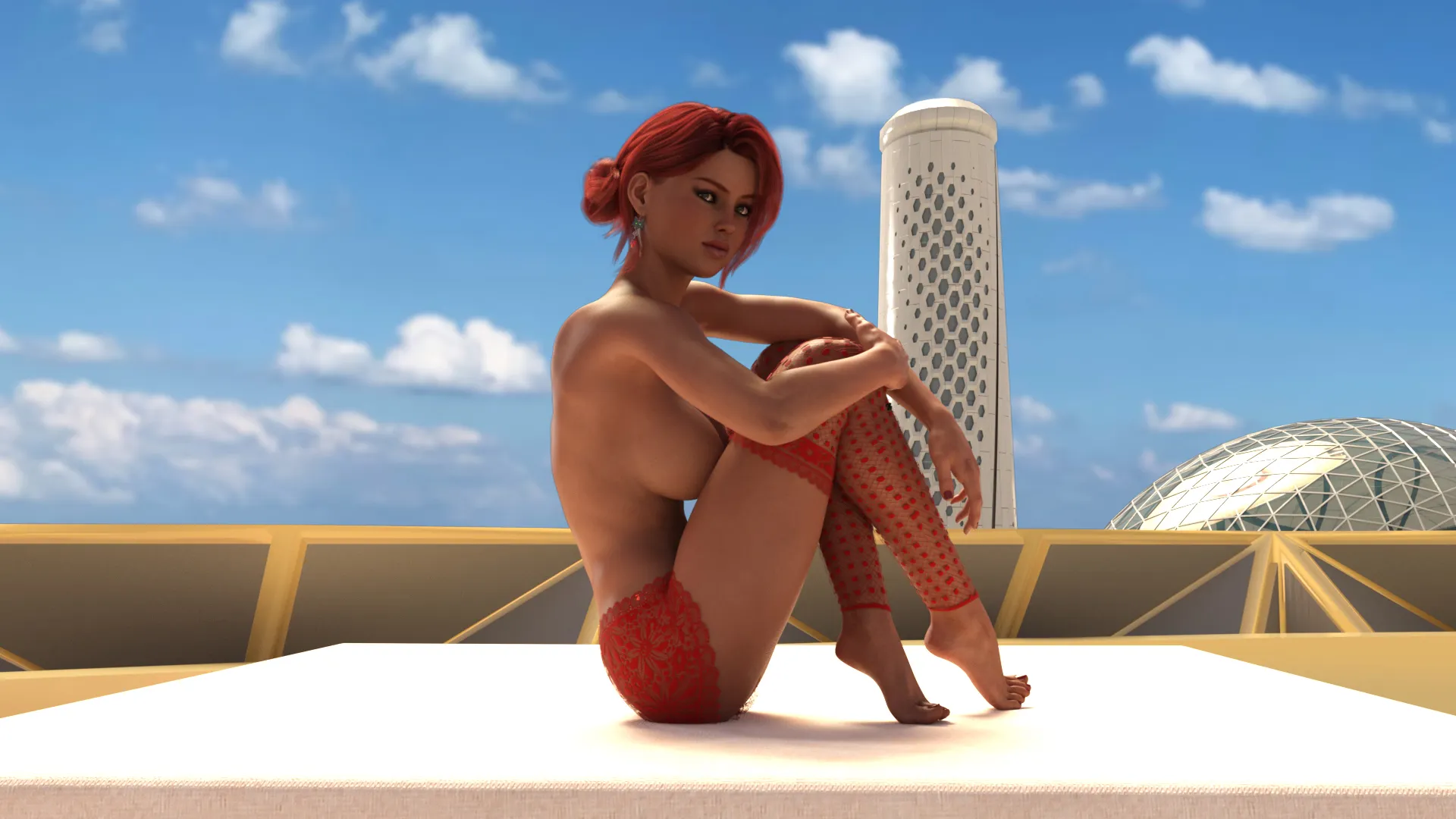 Innocent Au-pair Restart gameplay screenshot 2 (Ren'Py adult game) by D&D visual – free download