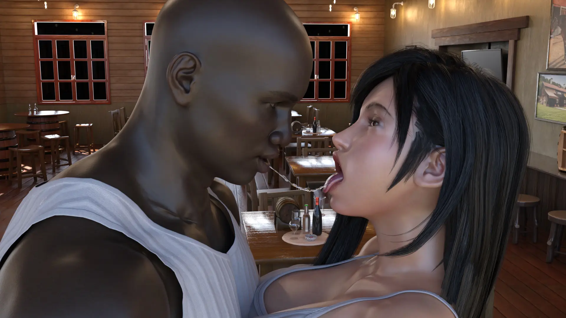 Tifa’s Dark Heaven gameplay screenshot 7 (Ren'Py adult game) by Sieglinnde – free download