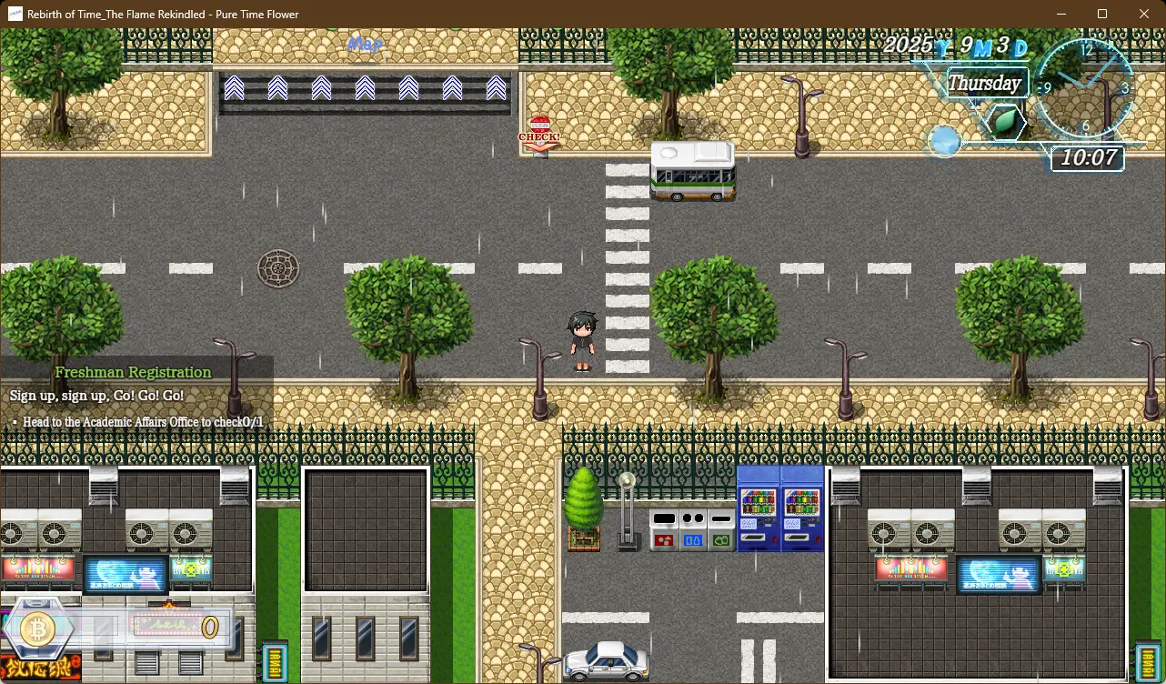 Rebirth of Time: The Flame Rekindled gameplay screenshot 13 (RPGM adult game) by SweetWorkShop – free download