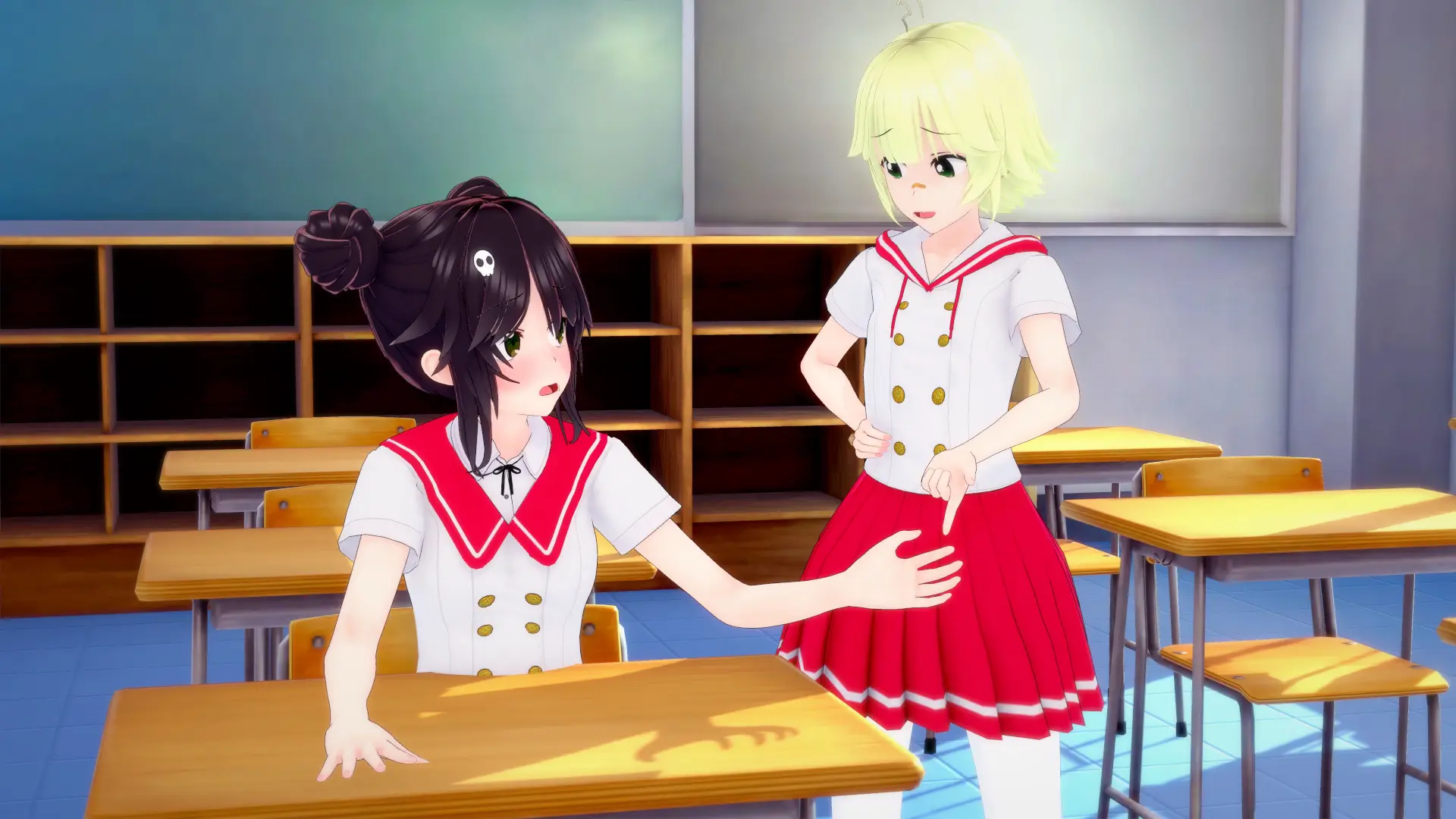 ChariKiss gameplay screenshot 2 (Ren'Py adult game) by VeeBuggsy – free download