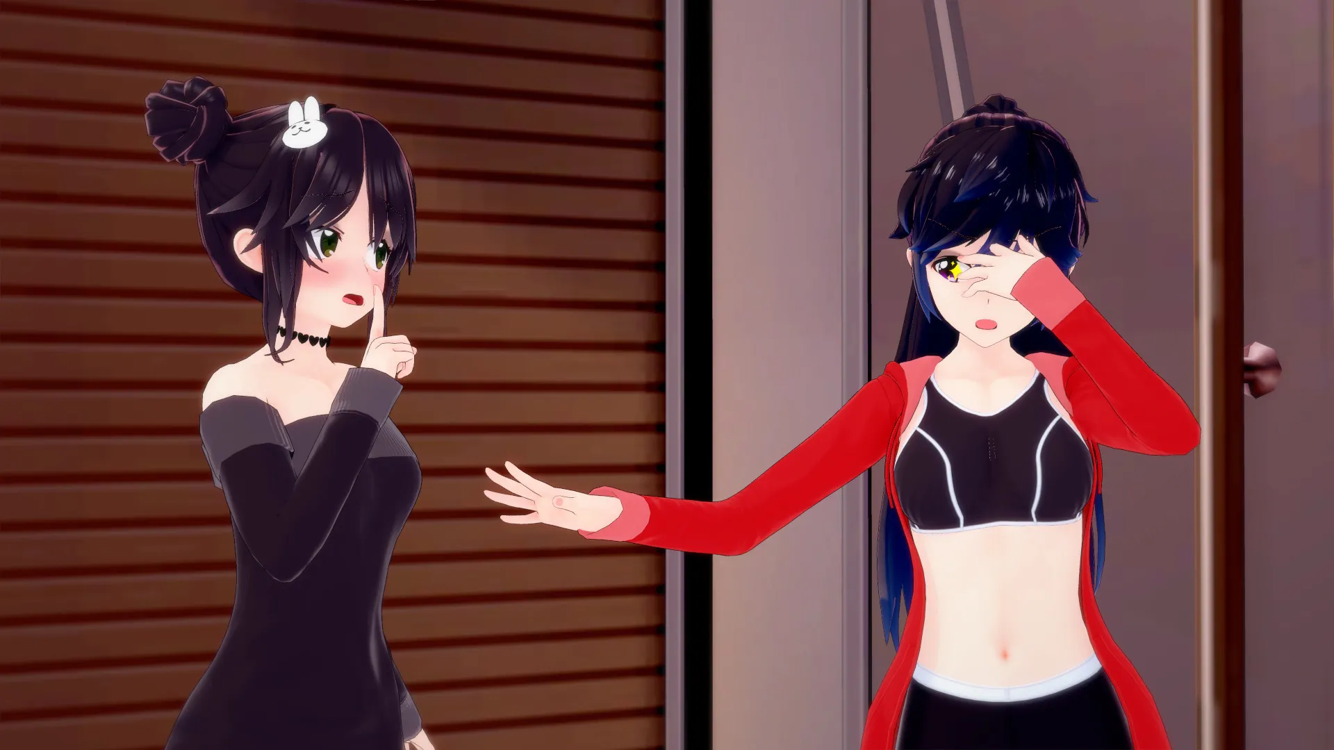 ChariKiss gameplay screenshot 1 (Ren'Py adult game) by VeeBuggsy – free download