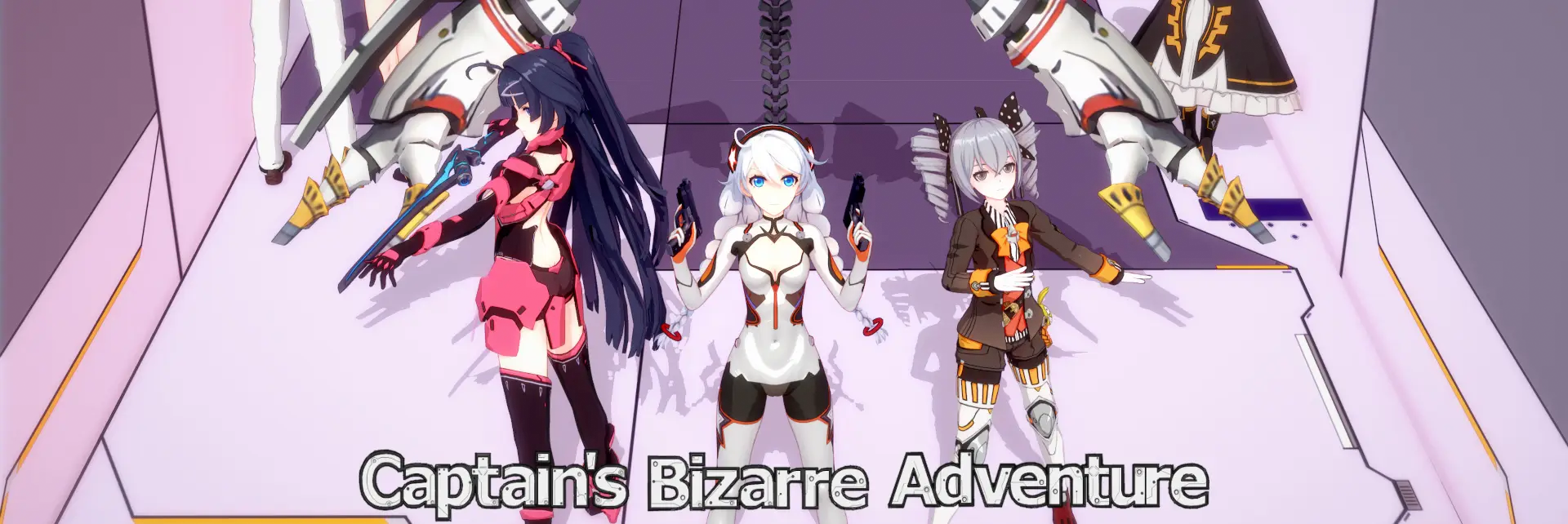 Captains Bizarre Adventure cover Act 2 v3.0 + Act1 2.0 Final Remaster – Ren'Py adult game by CaptainVerse free download