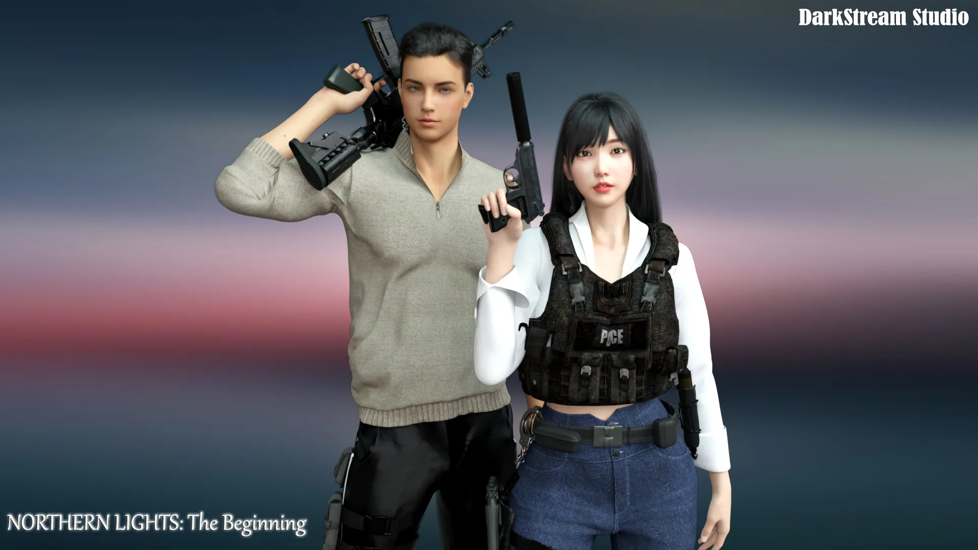 Northern Lights: The Beginning gameplay screenshot 5 (Ren'Py adult game) by DarkStream Studio – free download