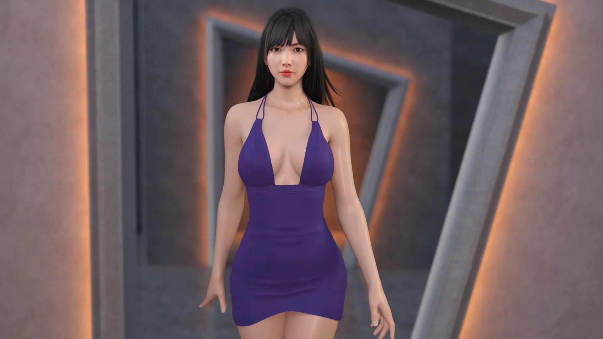 Northern Lights: The Beginning gameplay screenshot 2 (Ren'Py adult game) by DarkStream Studio – free download