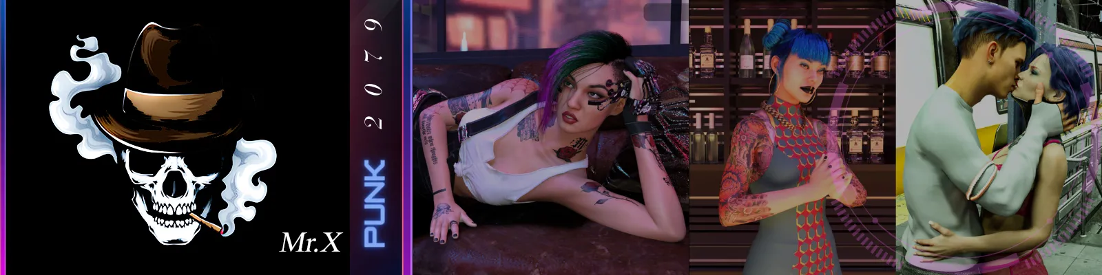 Punk 2079 cover 1.0 – Ren'Py adult game by MrX free download