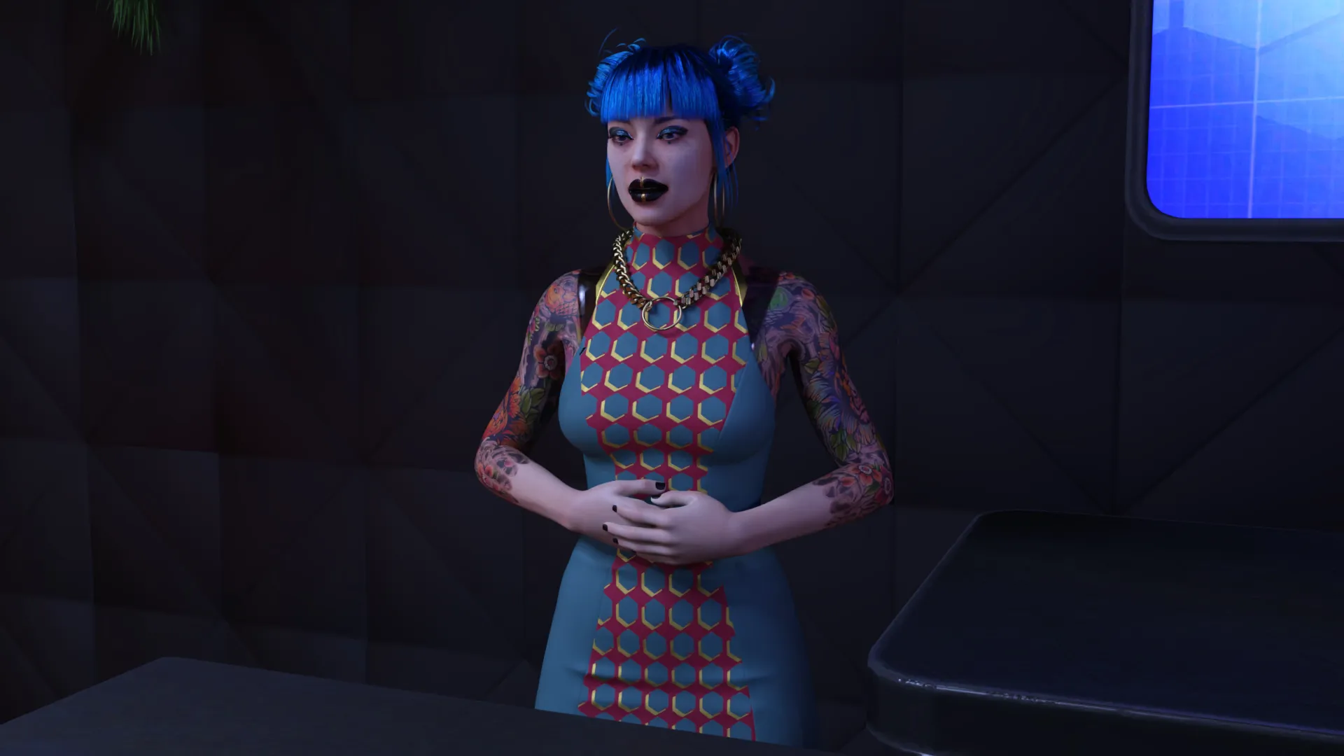 Punk 2079 gameplay screenshot 1 (Ren'Py adult game) by MrX – free download