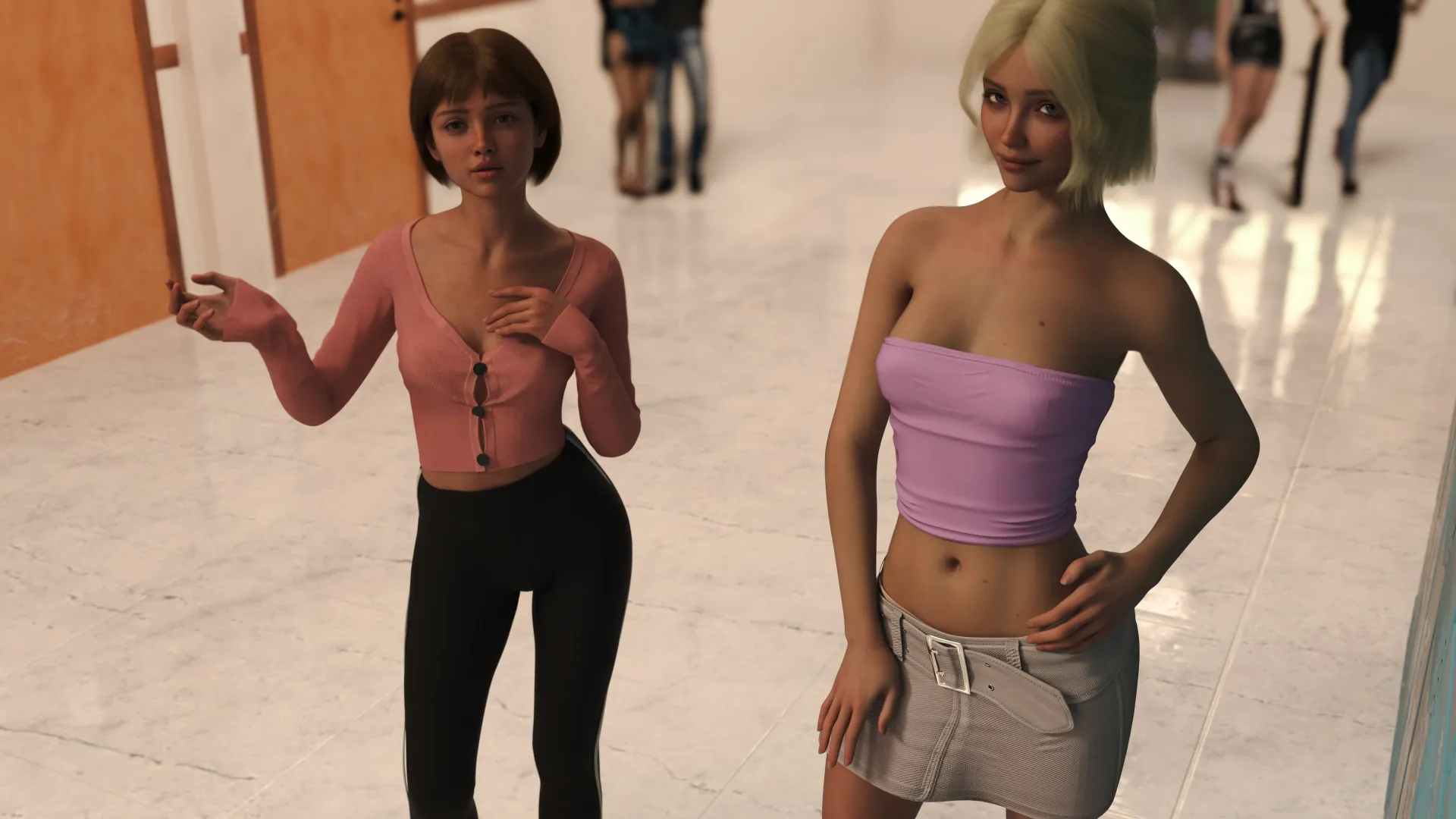 Between Duty and Love gameplay screenshot 7 (Ren'Py adult game) by DigitalJPlayground – free download