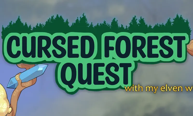 Cursed Forest Quest cover 0.7.3 – Ren'Py adult game by Pray For Fantasy Girls free download