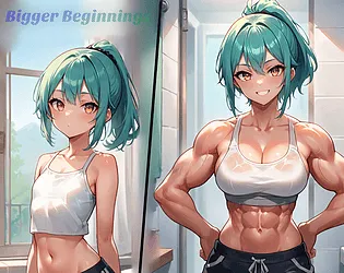 Bigger Beginnings cover 0.7.0 – HTML adult game by Mana free download