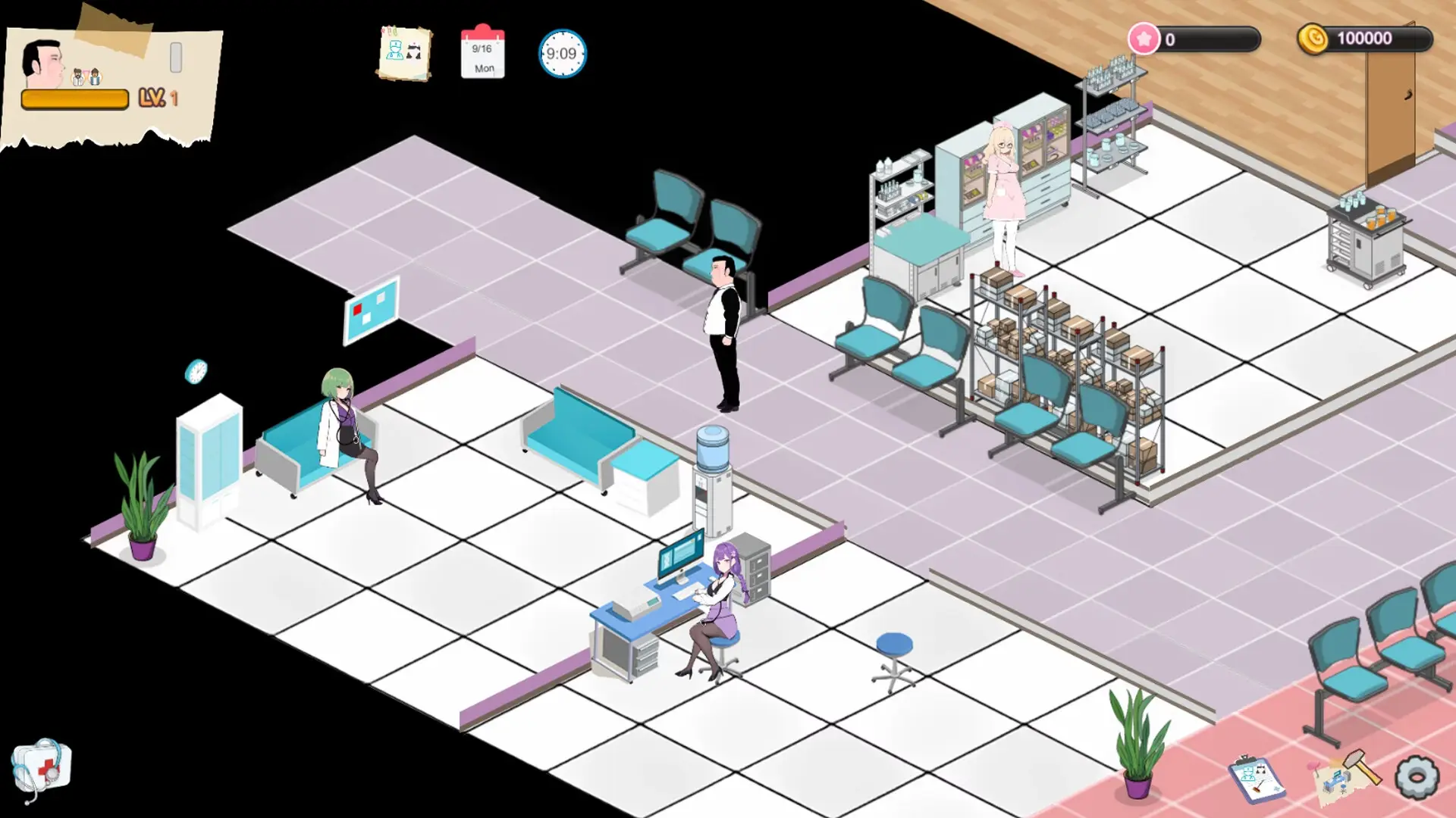 BM General Hospital gameplay screenshot 3 (Unity adult game) by zzzgame – free download