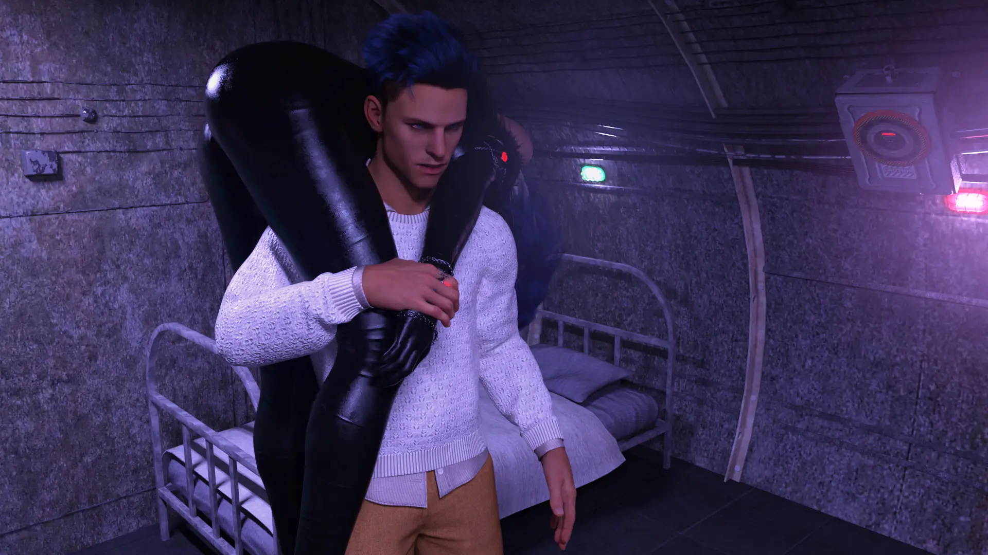 Punk 2079 gameplay screenshot 3 (Ren'Py adult game) by MrX – free download