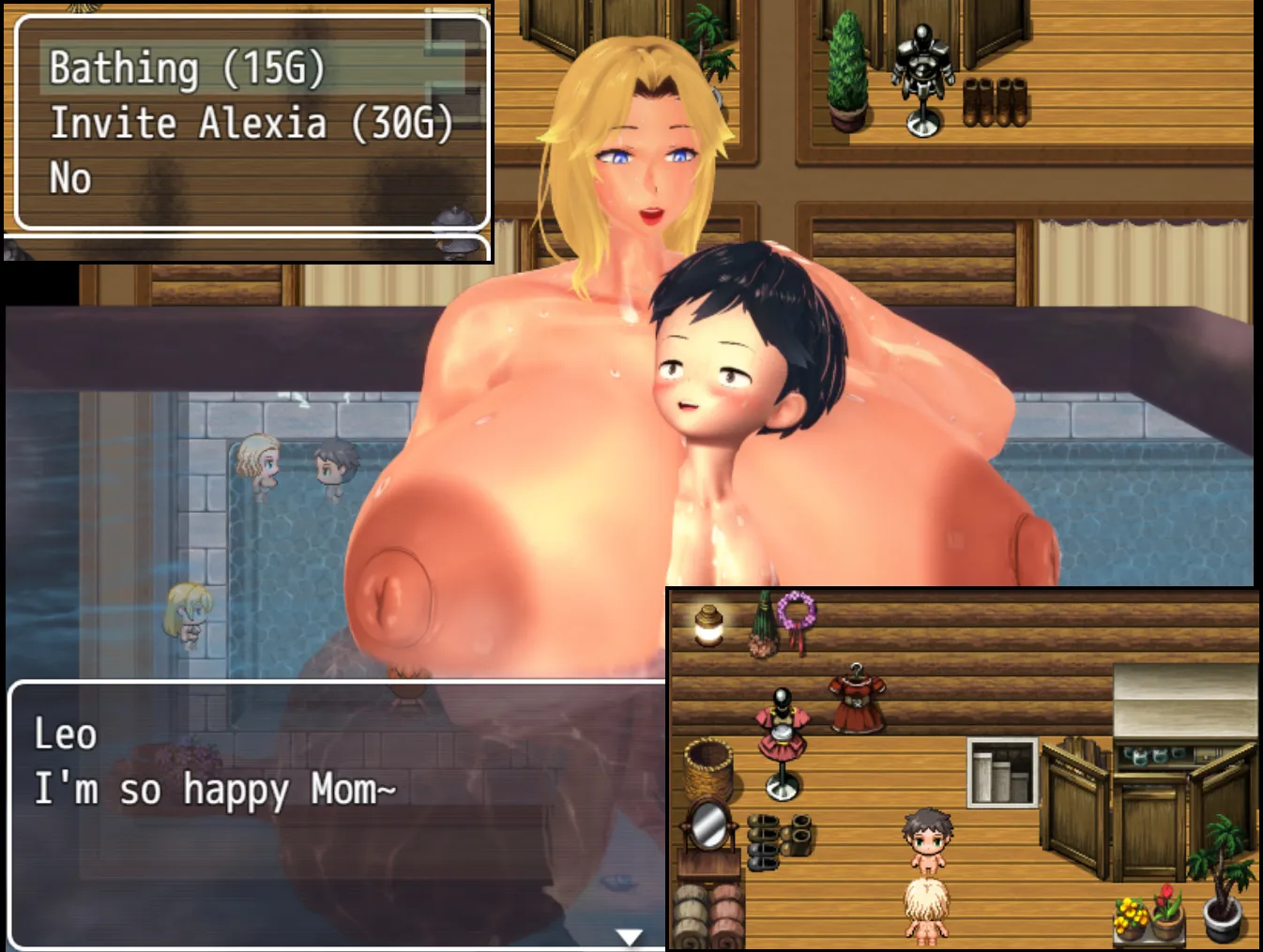 Juuj Town gameplay screenshot 9 (RPGM adult game) by Juujia – free download