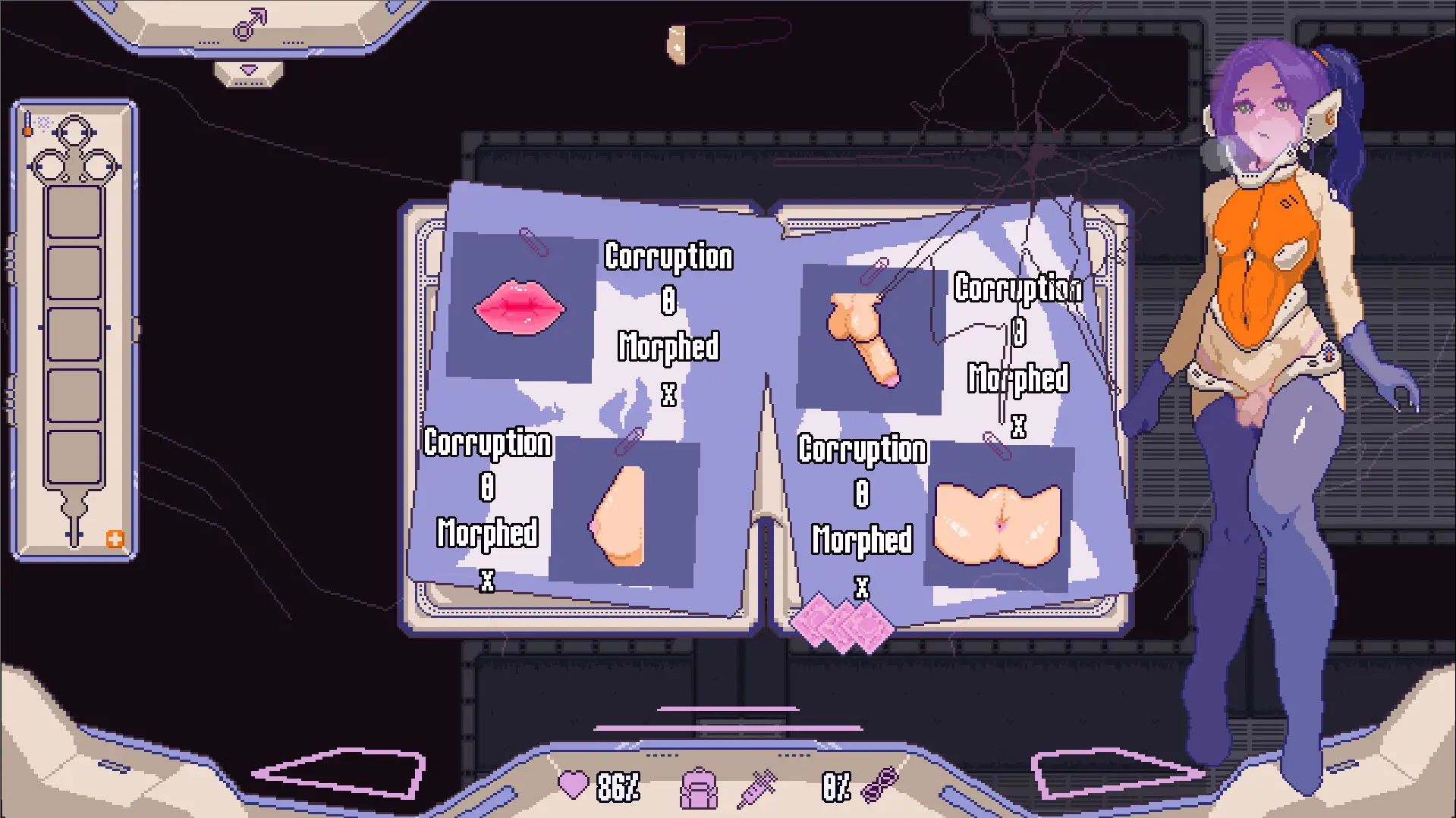 MetaMorph gameplay screenshot 1 (Others adult game) by Balledra games – free download