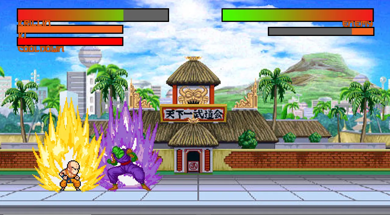 Krillin: The Last Warrior gameplay screenshot 8 (Godot adult game) by shutulu – free download