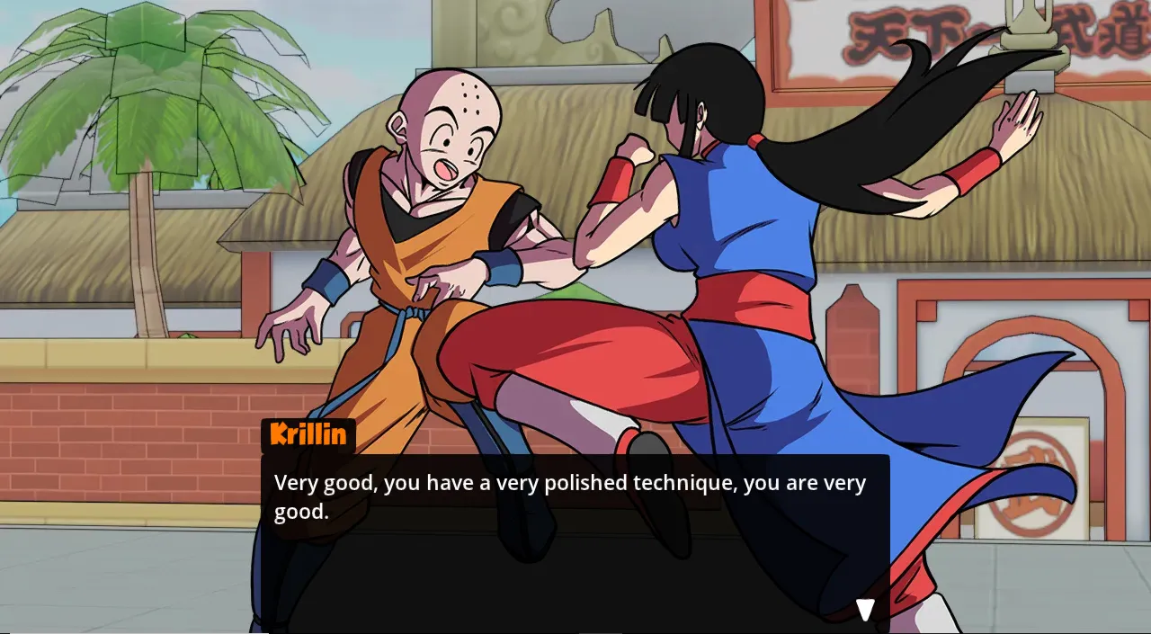 Krillin: The Last Warrior gameplay screenshot 9 (Godot adult game) by shutulu – free download