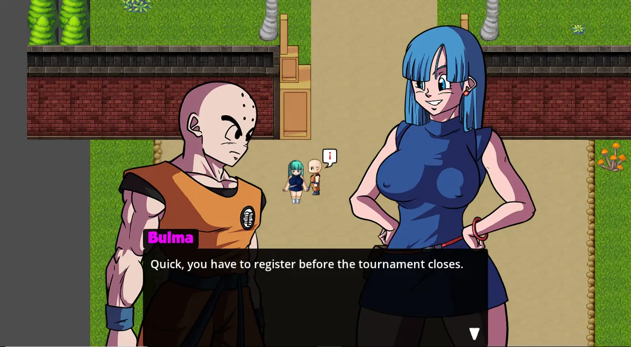 Krillin: The Last Warrior gameplay screenshot 10 (Godot adult game) by shutulu – free download