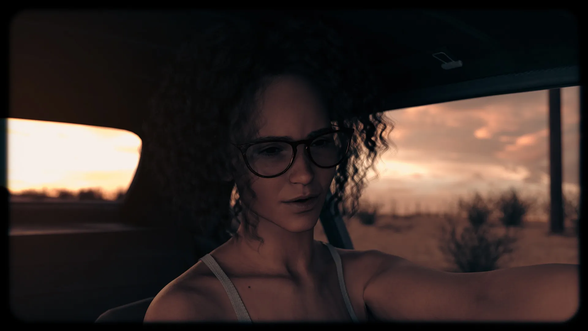 Drive to Nowhere gameplay screenshot 7 (Ren'Py adult game) by VisualNovels – free download