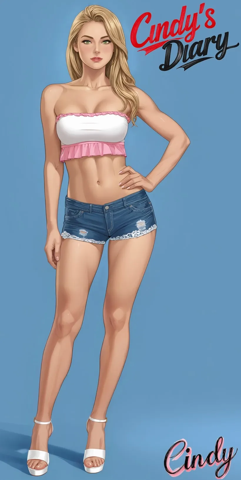 Cindy’s Diary gameplay screenshot 1 (Ren'Py adult game) by Skull Design – free download
