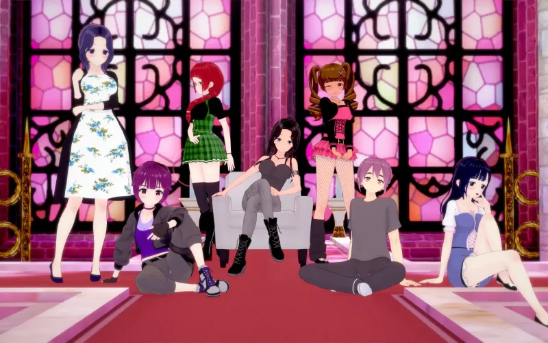 Finding Useful Tamable Allies cover 0.4 – Ren'Py adult game by Momoiro no Ryuu Studios free download