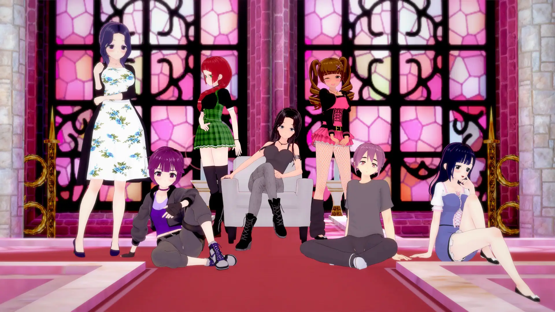 Finding Useful Tamable Allies cover 0.4 – Ren'Py adult game by Momoiro no Ryuu Studios free download