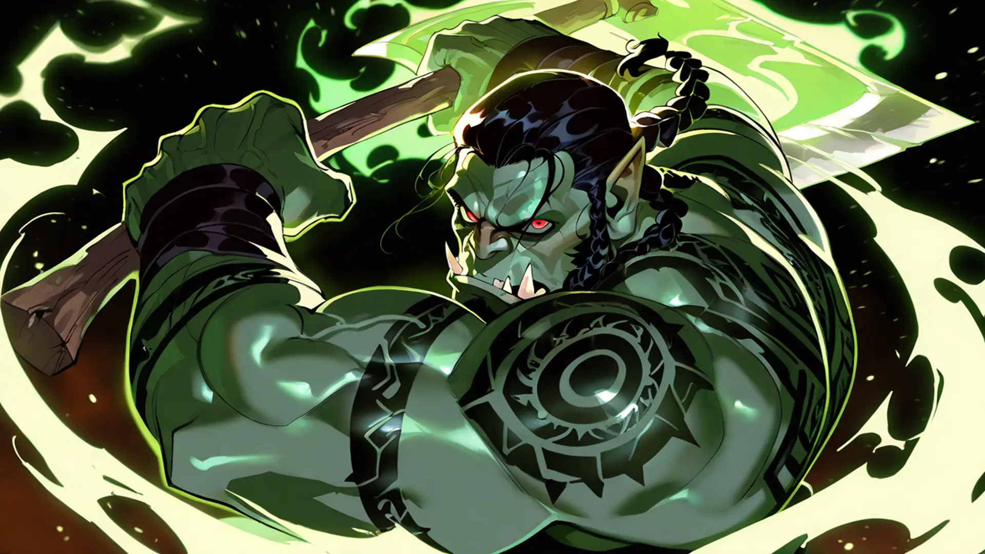 The Last Orc Must Get Ten Wives gameplay screenshot 2 (Ren'Py adult game) by AllForOne124 – free download