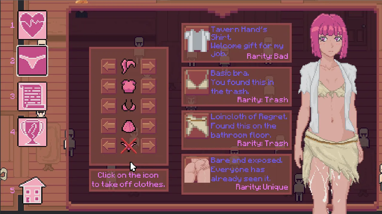 Fallen Rose Mark of Excess gameplay screenshot 2 (Godot adult game) by LustSMith Games – free download