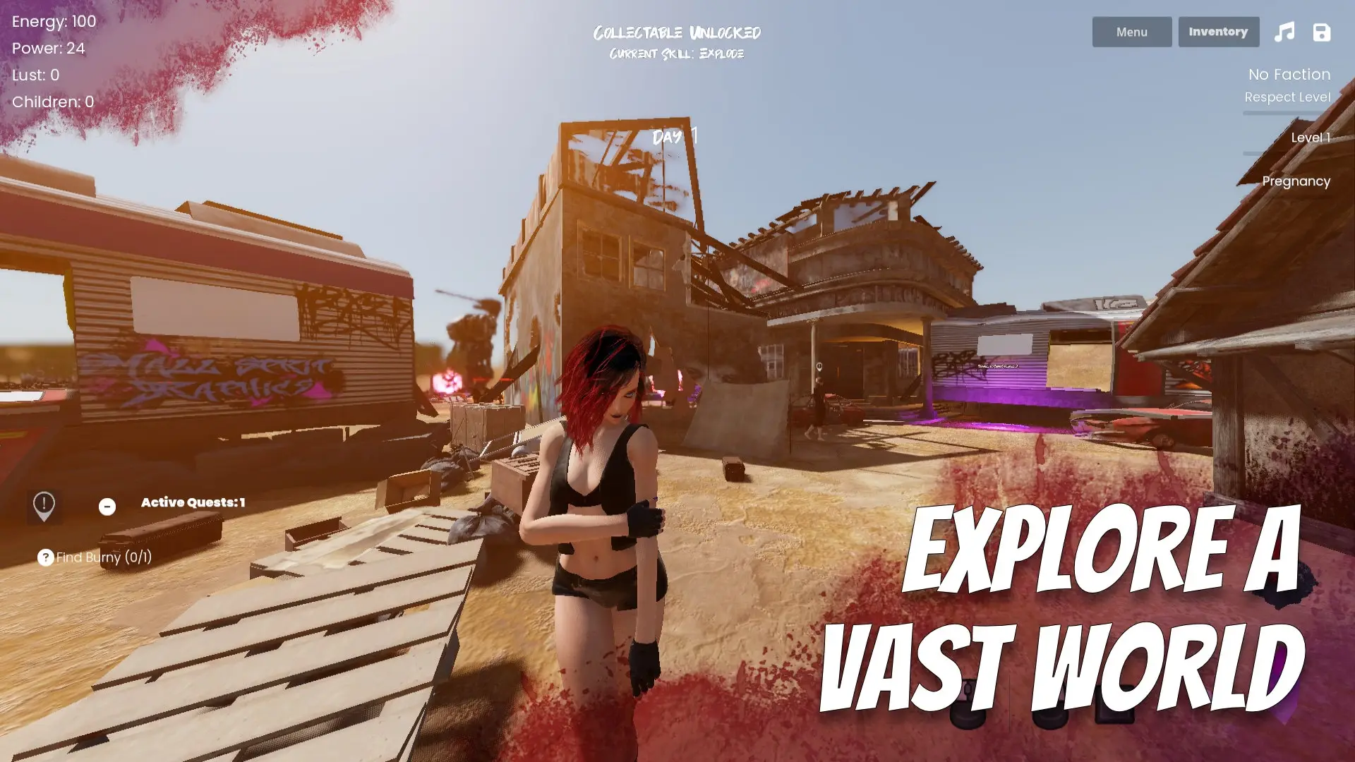 Lustful Apocalypse gameplay screenshot 7 (Godot adult game) by Demon Alter Studios – free download