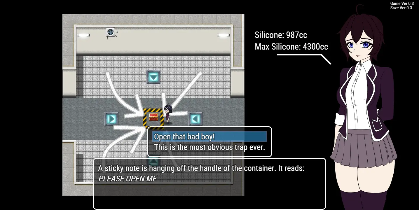 Subject: Jane gameplay screenshot 2 (RPGM adult game) by Natetheman223 – free download