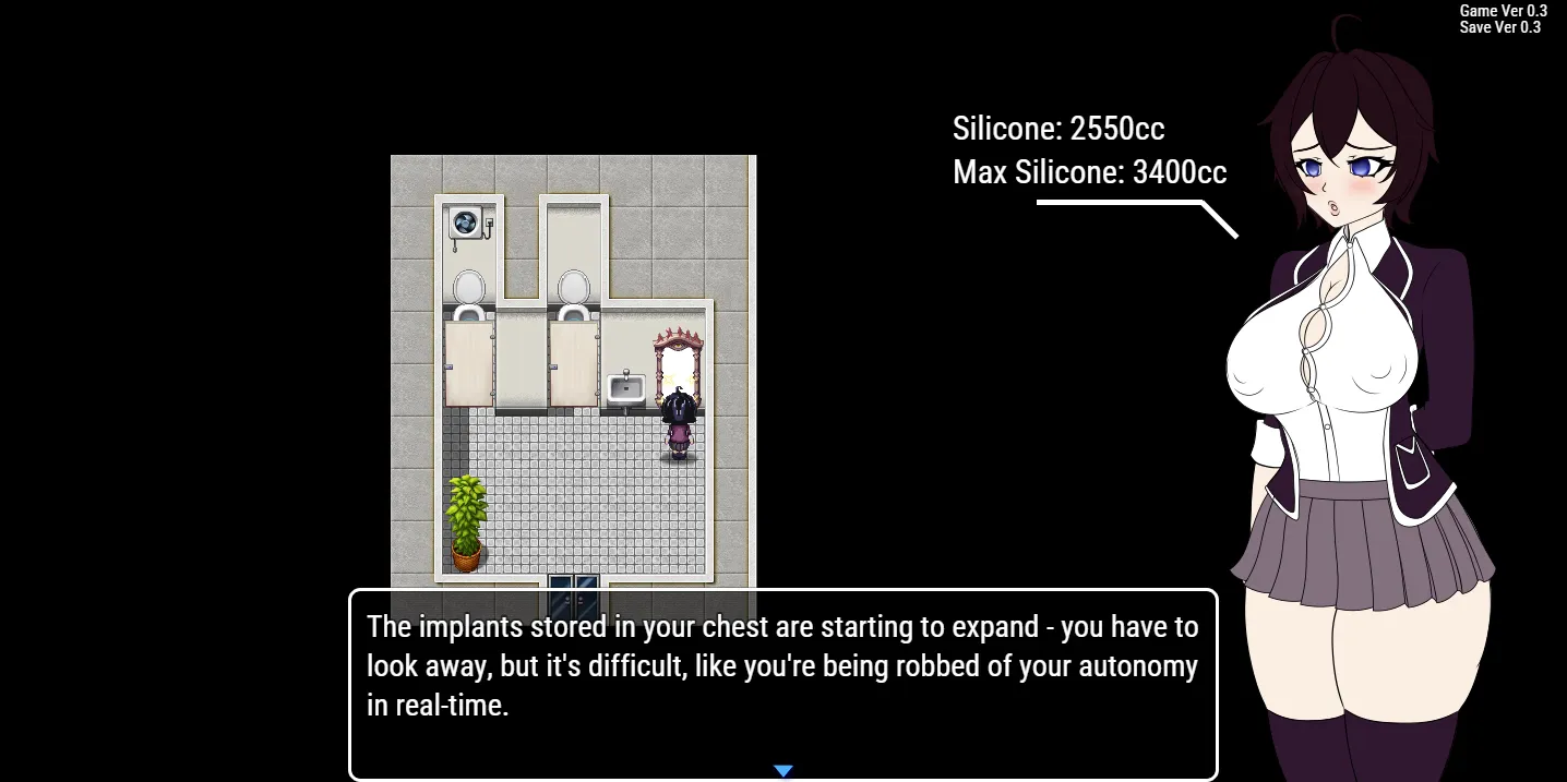 Subject: Jane gameplay screenshot 3 (RPGM adult game) by Natetheman223 – free download