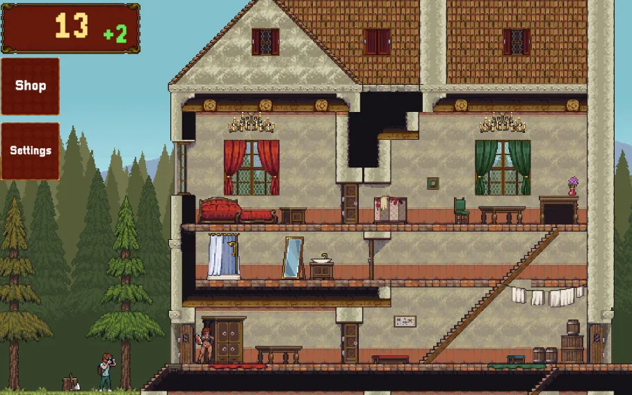 Idle Brothel gameplay screenshot 5 (Unity adult game) by Probane – free download