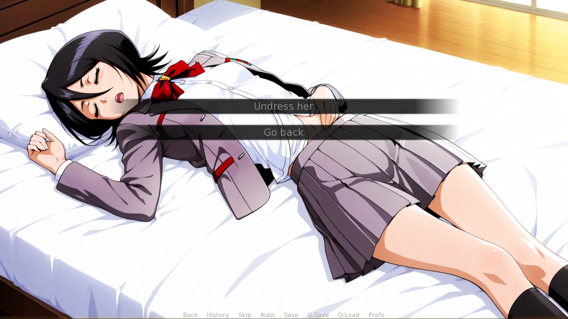 Life with Rukia gameplay screenshot 2 (Ren'Py adult game) by Benny Productions – free download
