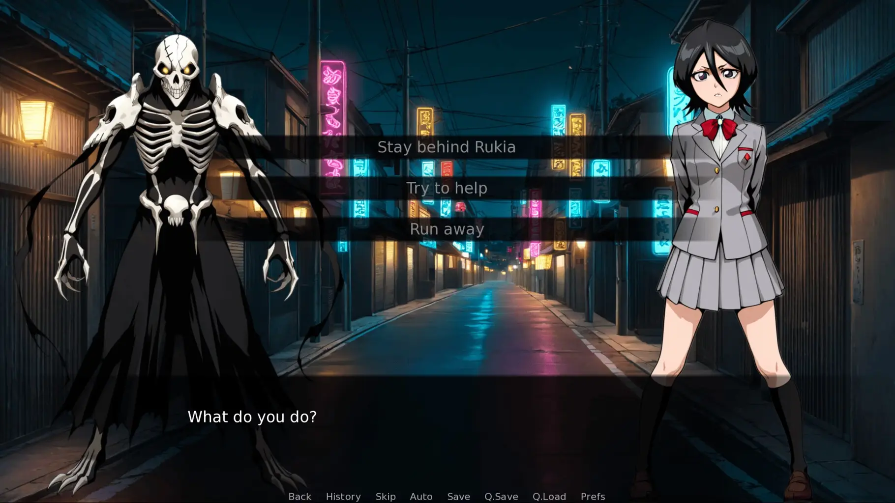 Life with Rukia gameplay screenshot 6 (Ren'Py adult game) by Benny Productions – free download