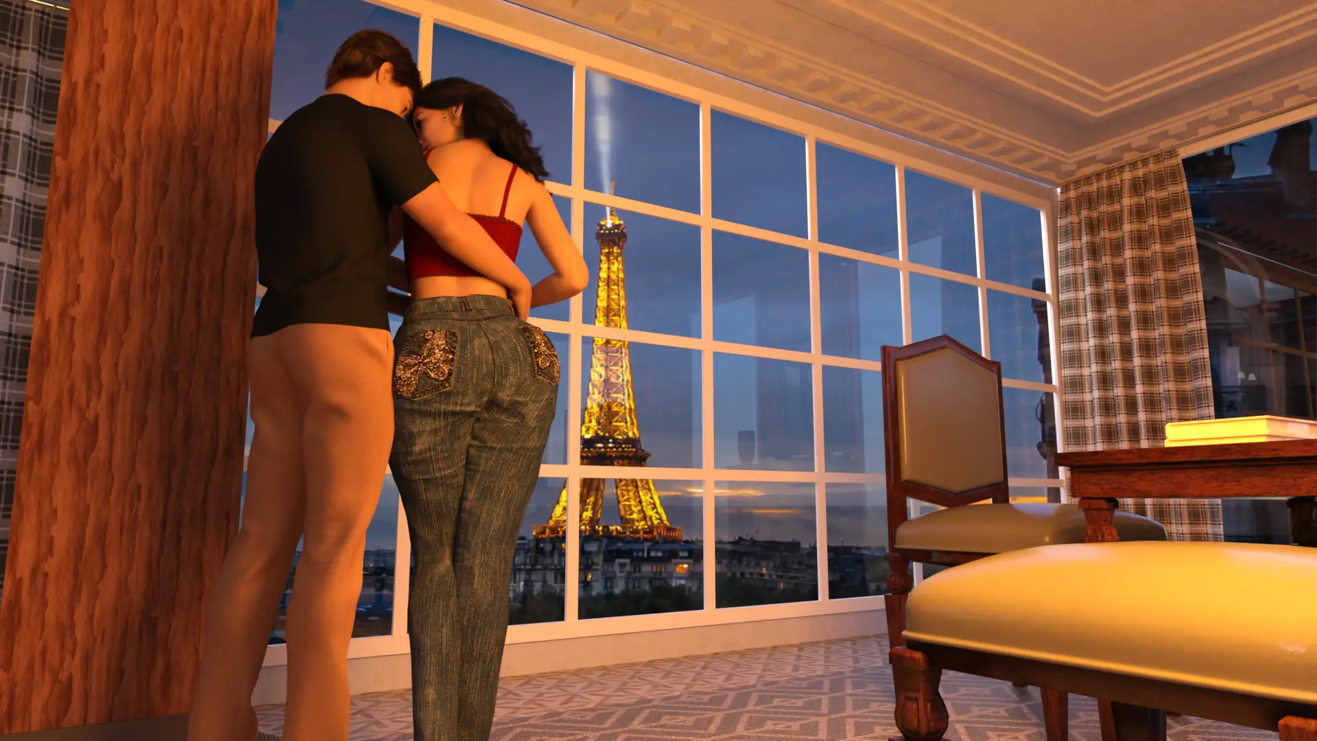 Not Too Refined gameplay screenshot 6 (Ren'Py adult game) by AulaNTR – free download