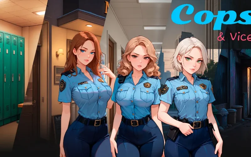 Cops and Vices cover 0.3 – Ren'Py adult game by BrownHair free download