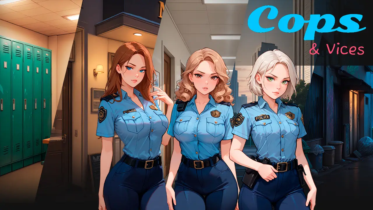 Cops and Vices cover 0.3 – Ren'Py adult game by BrownHair free download