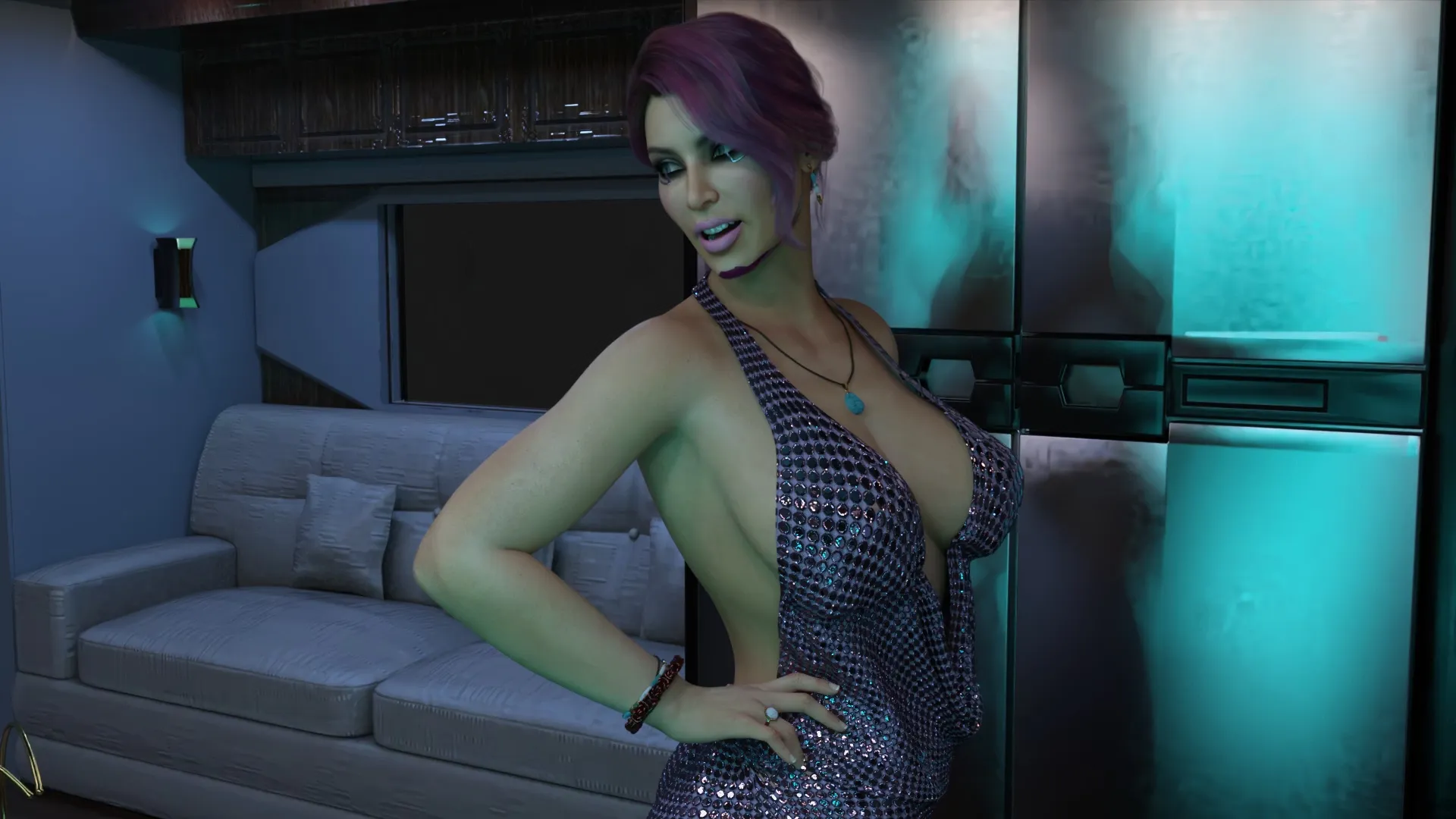 Punk 2079 gameplay screenshot 13 (Ren'Py adult game) by MrX – free download